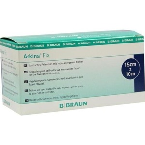 ASKINA Fix Fixiervlies 15 cmx10 m hypoallergen Produktbild