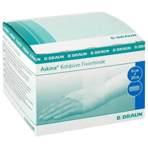 Askina Fixierbinde 20mx6cm kohäsiv, 1 St Binden Produktbild