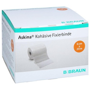 ASKINA Fixierbinde kohäsiv 6 cmx20 m Produktbild