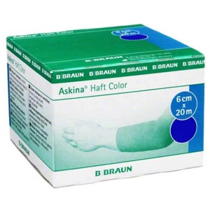 Askina Haftbinde Color 6cmx2, 1 St Binden Produktbild