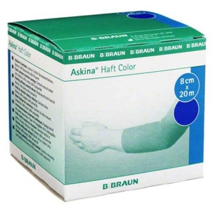Askina Haftbinde Color 8cmx2, 1 St Binden Produktbild