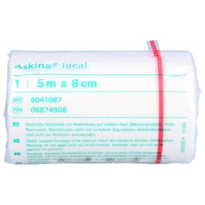 ASKINA Idealbinde 8 cmx5 m celloph. Produktbild