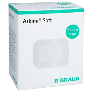 ASKINA Soft Wundverband 5x7,5 cm steril Produktbild