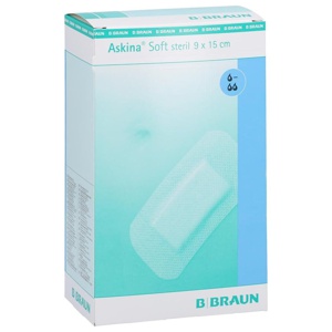 ASKINA Soft Wundverband 9x15 cm steril Produktbild