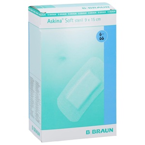 ASKINA Soft Wundverband 9x15 cm steril Produktbild