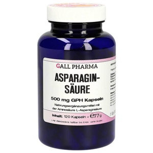 Asparaginsäure 500 mg GPH Kapseln, 120 St Kapseln Produktbild
