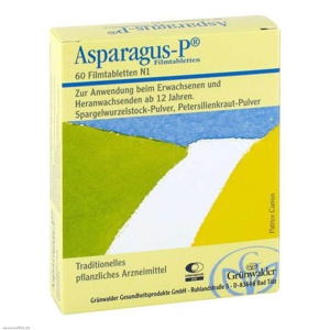 Asparagus P Filmtabletten, 60 St Filmtabletten Produktbild