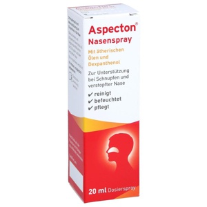 ASPECTON Nasenspray entspricht 1,5% Kochsalz-Lsg. Produktbild