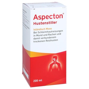 ASPECTON Hustenstiller Isländisch Moos Saft Produktbild