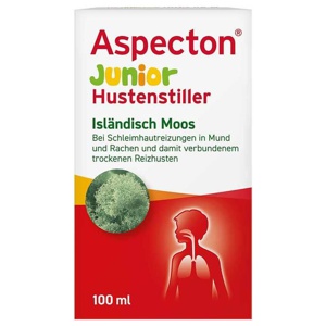 Aspecton Junior Hustenstiller, 100 ml Saft Produktbild