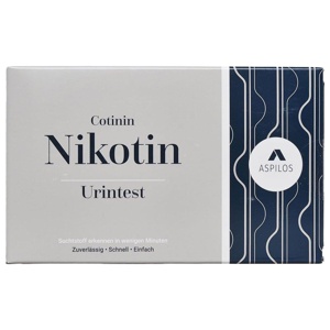 ASPILOS Nikotin Urintest 1 St Test Produktbild