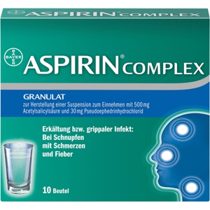 ASPIRIN Complex Btl.m.Gran.z.Herst.e.Susp.z.Einn. Produktbild