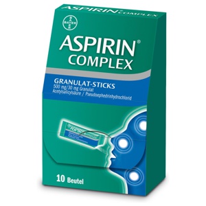 ASPIRIN Complex Granulat-Sticks 500 mg/30 mg Produktbild