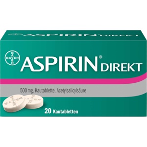 ASPIRIN Direkt Kautabletten Produktbild