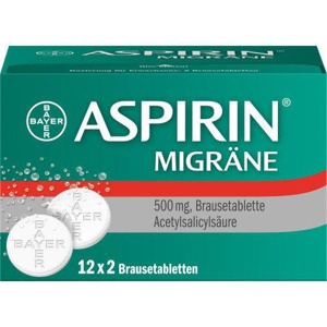ASPIRIN-MIGRAeNE-500-mg-Brausetabletten Produktbild