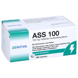 ASS 100 Tabletten, 100 St Tabletten Produktbild