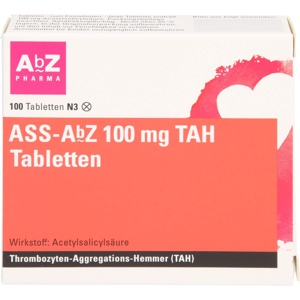 ASS AbZ 100 mg TAH Tabletten Produktbild
