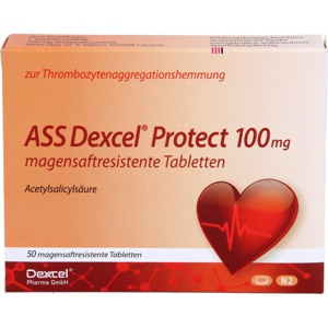 ASS-Dexcel-Protect-100-mg-magensaftres-Tabletten Produktbild