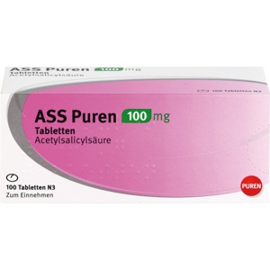 ASS-Puren-100-mg-Tabletten Produktbild
