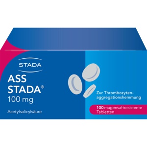ASS STADA 100 mg magensaftresistente Tabletten Produktbild
