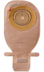 Assura Plus 1-dels Coloplast tömbar häftpåse Midi beige, hål 25 mm 30 st produkt bild