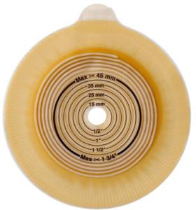 Assura 2-dels platta med ring och bältesöron Konvex ring 60 mm hål 41 mm 4 st produkt bild