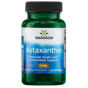 Astaxanthin 4 mg 60 kapslar produkt bild