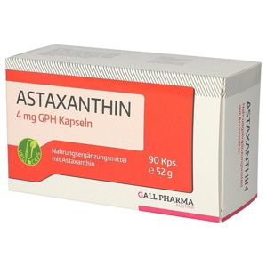Astaxanthin 4 mg GPH Kapseln Produktbild