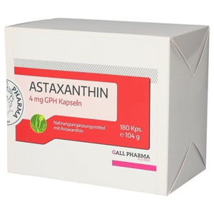 Astaxanthin 4 mg GPH Kapseln, 180 St Kapseln Produktbild