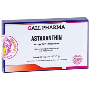 Astaxanthin 4 mg GPH Kapseln Produktbild