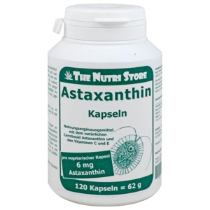 ASTAXANTHIN 6 mg vegetarische Kapseln Produktbild
