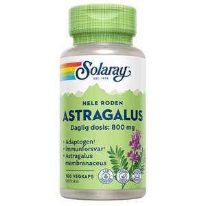 Solaray Astragalus - 100 stk produktbillede