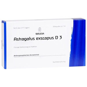 ASTRAGALUS EXSCAPUS D 3 Ampullen Produktbild