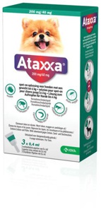ATAXXA-200mg-40mg-Lsg-z-Auftropfen-f-Hunde-bis-4kg Produktbild