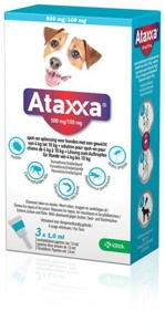 ATAXXA-500mg-100mg-Lsg-z-Auftro-f-Hunde-von-4-10kg Produktbild