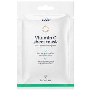 Atida Vitamin C Tuchmaske, 1 St Gesichtsmaske Produktbild