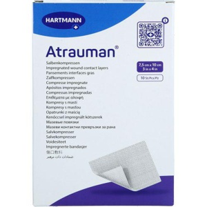 ATRAUMAN 7,5x10 cm steril Kompressen Produktbild