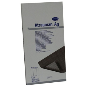 Atrauman Ag 10x20 cm steril Kompressen Produktbild