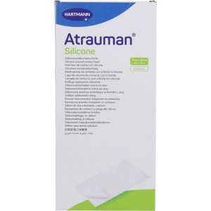 ATRAUMAN Silicone steril 10x20 cm Kompressen Produktbild