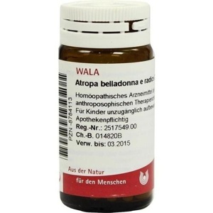 ATROPA belladonna e Radix D 20 Globuli Produktbild