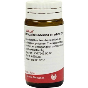 ATROPA belladonna e Radix D 30 Globuli Produktbild