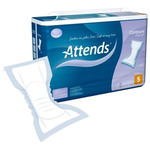 ATTENDS Contours Regular 5 Vorlagen 42 St Produktbild