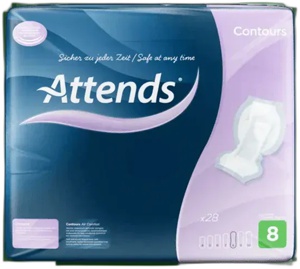 Attends Contours Regular 8 Pads Pack of 28 product image