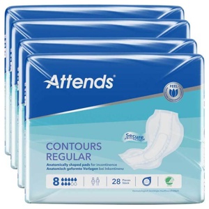 ATTENDS Contours Regular 8 Vorlage Produktbild
