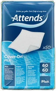 Attends Cover Dri 60 X 60cm Super Pack of 50 product image