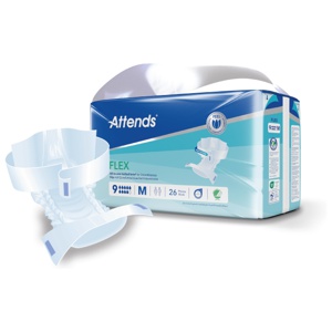 Attends Flex 9 M beltebleier 26 stk produktbilde