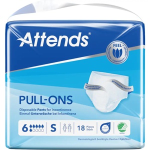 Attends Pull-Ons 6 S 18 stk produktbilde