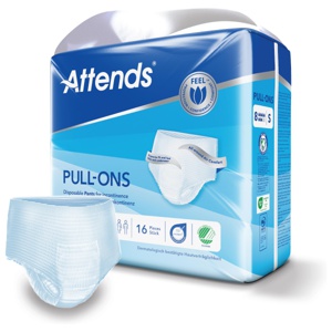 Attends Pull-Ons 8 S bleiebukse 16 stk produktbilde