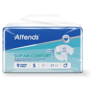 Attends Slip Air Comfort 9 S teipbleier 21 stk produktbilde