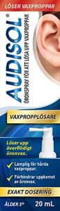 Audisol Vaxpropplösare 20 ml produkt bild